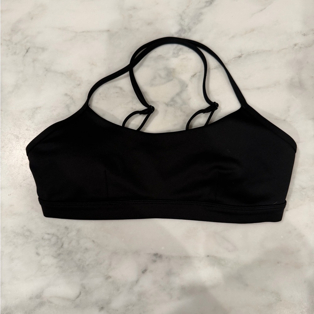 ALO Yoga Black Sports Bra - Picture 2 of 3
